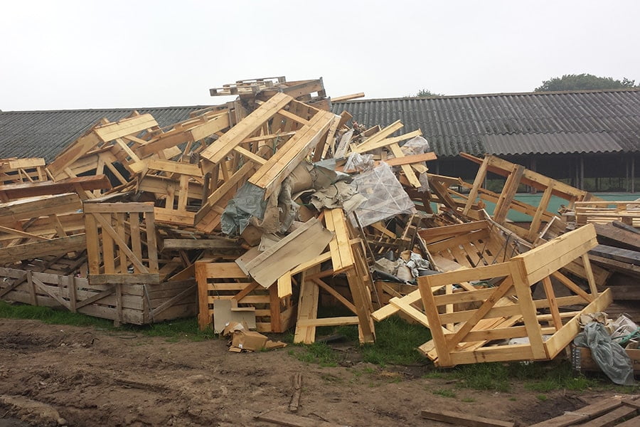 afvoeren grond en afval