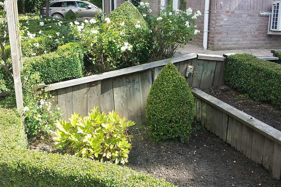 Hoogteverschil Tuin