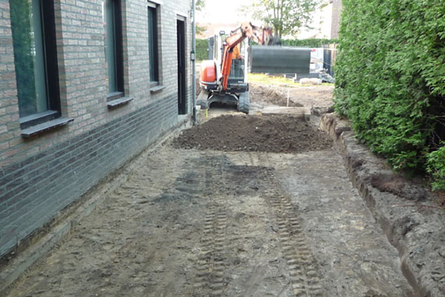Grindpad Aanleggen