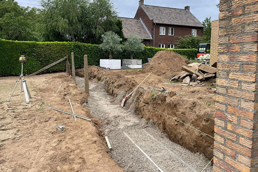 hoogteverschil keerwand tuin